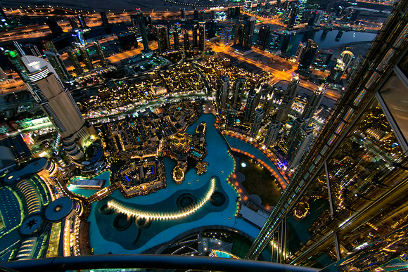 Downtown from Burj Khalifa
