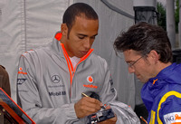 Lewis Hamilton Hockenheim Test 2008