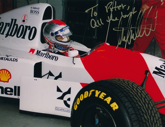 Michael Andretti Silverstone 93