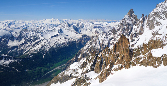 Val Veny Italy from Mont Blanc
