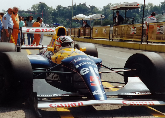 Mansell Imola 92