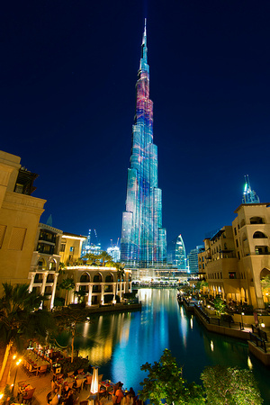 Burj Khalifa from Old Town