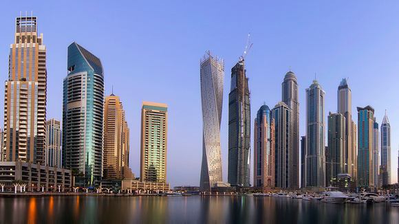 Dubai Marina dawn