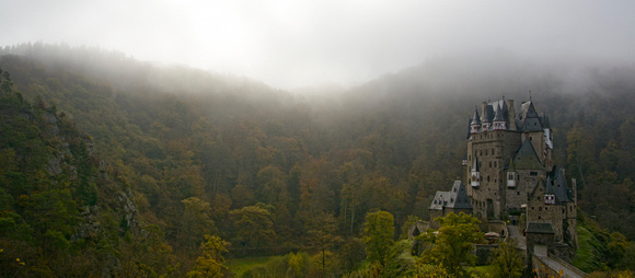 Foggy Morning at Castle Eltz