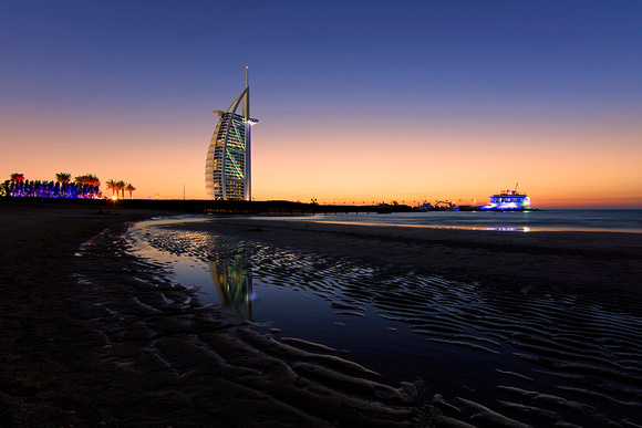 Burj al Arab from Jumeirah Beach