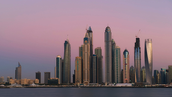 Dubai Marina Twighlight