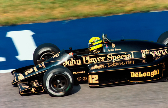 Ayrton Senna  Zeltweg 1986