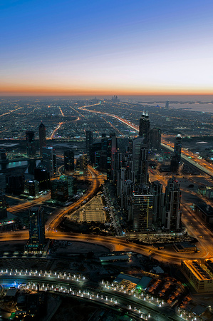 View towards Dubai Marina