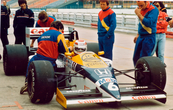 Nelson Piquet Hockenheim 86