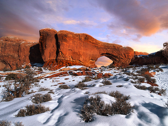 Arches Sunset