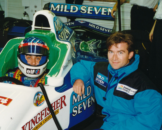Jean Alesi Silverstone 1999