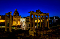 Forum Romanum at Night