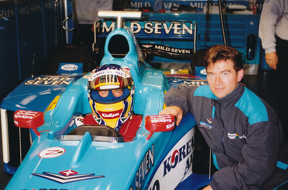 Alex Wurz Silverstone 2000