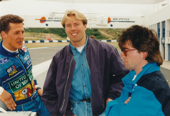 Michael and JJ in Jerez